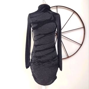 DÉMOO PARKCHOONMOO patterned grey bodycon mini dress NWT 38 $598